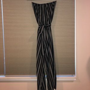 Pinstripe Jumpsuit